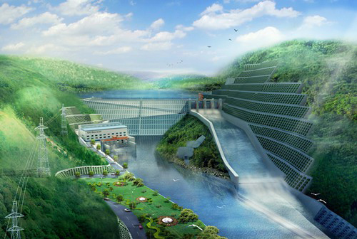 金台老挝南塔河1号水电站项目